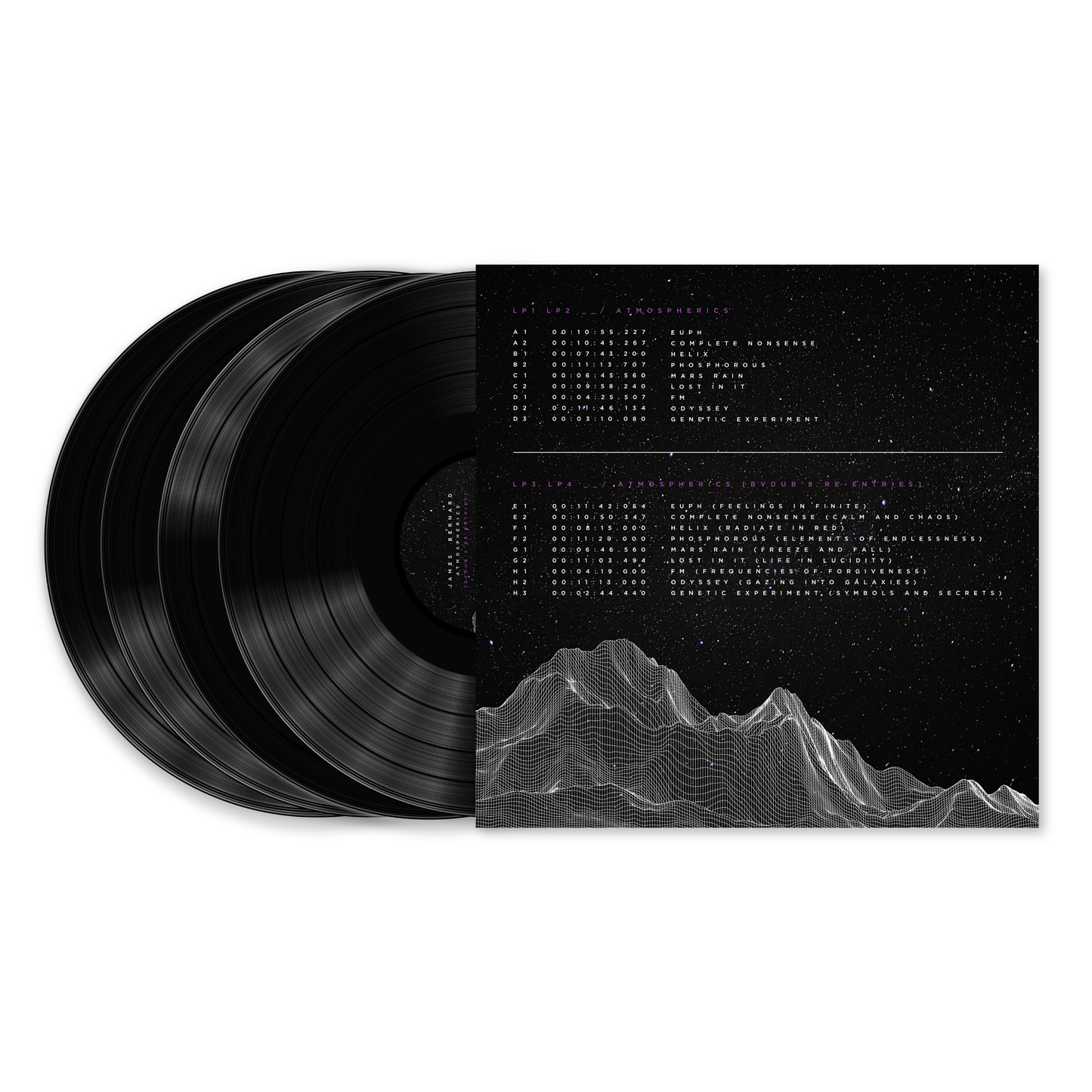 James Bernard f. bvdub 'Atmospherics' [4xLP Set] (pre-order)