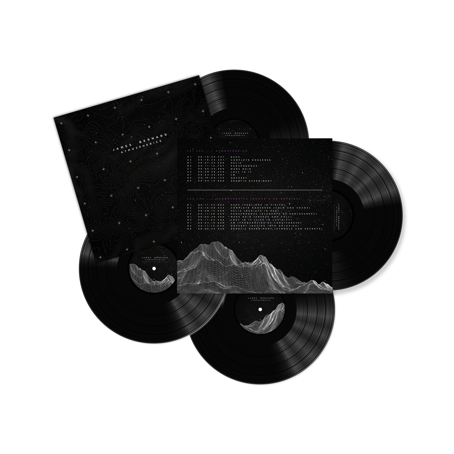 James Bernard f. bvdub 'Atmospherics' [4xLP Set] (pre-order)